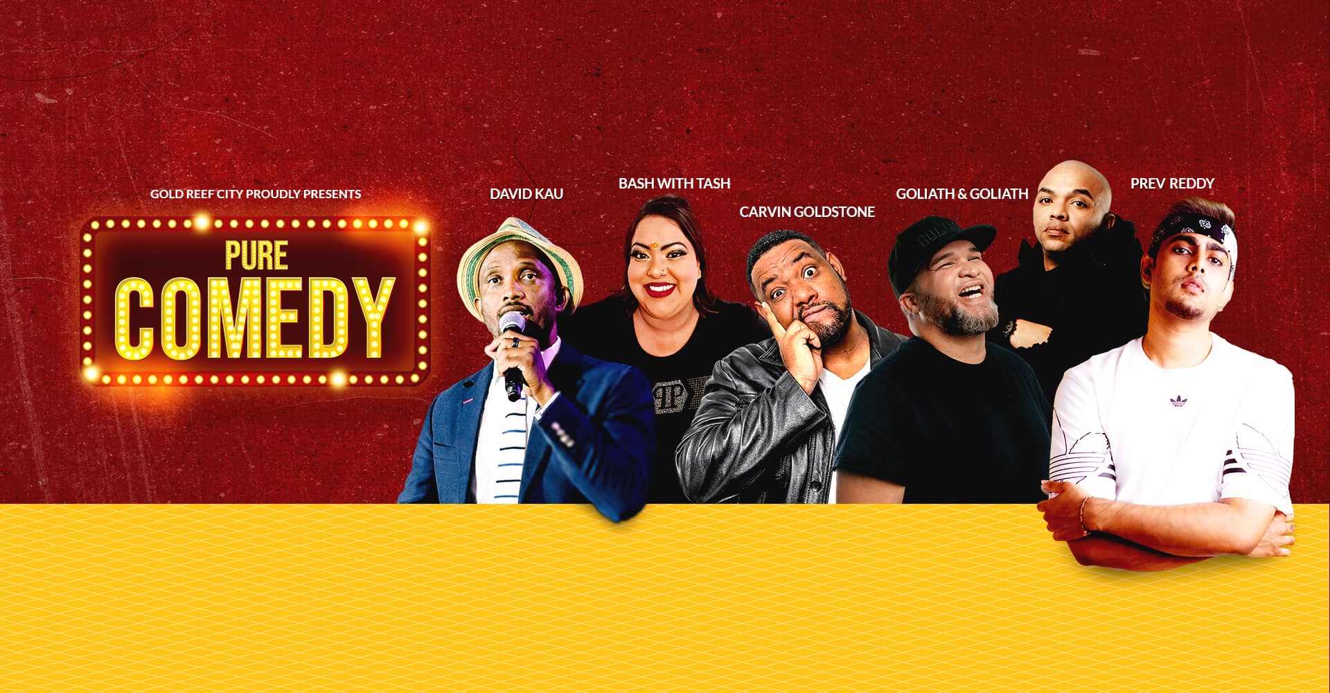 Gold Reef City Proudly Presents Pure Comedy - Gold Reef City